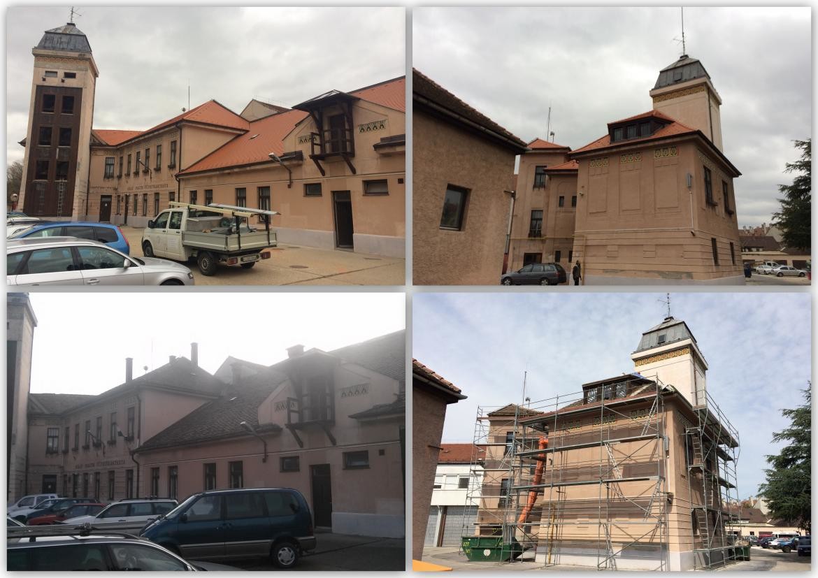 Soproni Tűzoltóság tetőfelújítása